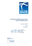 User Manual - Clyde Space