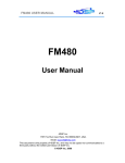 FM480 User Manual