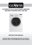 automatic fully electronic washing machine goddess wfd