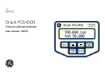PC6-IDOS Pressure Calibrator Indicator Operating Manual 1 MB