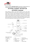 Super Reef Octopus XP-2000 Cone Internal User Manual