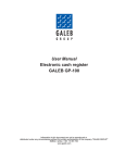 GALEB GP-100 User Manual