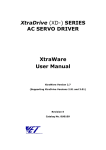 XtraWare User Manual Rev. E.