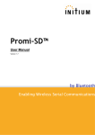 Promi-SD™ User Manual