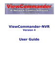 ViewCommander-NVR User`s Manual