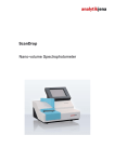 ScanDrop Nano-volume Spectrophotometer