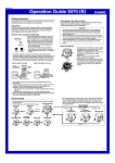 Operation Guide 3070 - Digital - Altimeter - Barometer