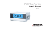 User`s Manual - AMETEK Power Instruments