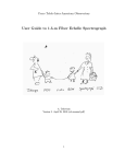 User Guide to 1.5-m Fiber Echelle Spectrograph