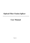 Fusion Splicer Manual _OEM_.DOC