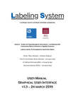User Manual v1.3 - The Labeling System