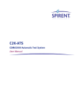 C2K-ATS - Spirent Knowledge Base