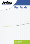 NetComm NB9W User Manual