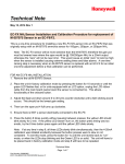 EC-FX-NH3 Calibration Procedure