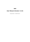 NAS User Manual (Version: 3.2.0)