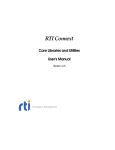 User`s Manual - Community RTI Connext Users