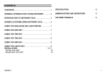 Network Tack User Manual