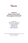 Human Tissue Factor Activity Kit