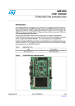 STM32100E-EVAL evaluation board