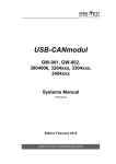USB-CANmodul Systems Manual