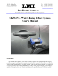 SK5547 G-Whiz Closing Effort System User`s Manual