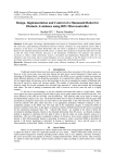 Design, Implementation and Control of a Humanoid Robot for