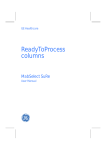 ReadyToProcess columns - GE Healthcare Life Sciences