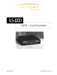 ILS-1000 Manual