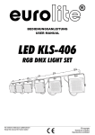EUROLITE LED KLS-200 RGB DMX User Manual