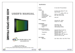 AOD 064 OPEN FRAME - A1 Touch Solution