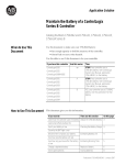 Maintain the Battery of a ControlLogix Series B Controller