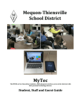 MyTec Guide - Mequon-Thiensville School District