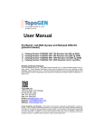 User Manual - TopoGEN, Inc.