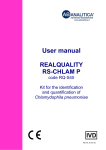 User manual REALQUALITY RS