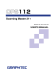 Scanning Master 21+ USER`S MANUAL