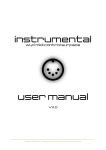 Instrumental User Manual v1.1.0