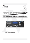 USER`S MANUAL Universal DMX Controller