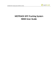 MEITRACK GPS Tracking System MS03 User Guide