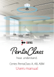 PentaClass A, AB, ABM User manual (Eng)