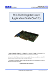 PCI-EK01 Register Level Application Guide