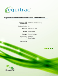 Equitrac Reader Maintainer Tool User Manual