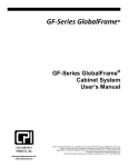 GLOBALFRAME GEN 1 USER MANUAL