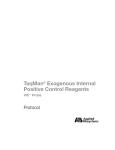 TaqMan® Exogenous Internal Positive Control