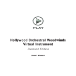 Hollywood Orchestral Woodwinds Manual - Soundsonline