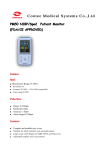 PM50 NIBP/Spo2 Patient Monitor (FDA/CE APPROVED)