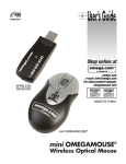 Wireless Optical Mouse miniOMEGAMOUSE®