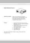 User Manual - Projector Central