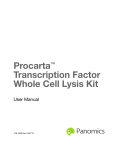 Procarta™ Transcription Factor Whole Cell Lysis Kit