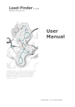 Lead-Finder user manual and tutorial