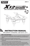 X12 Manuals - RC Helicopters